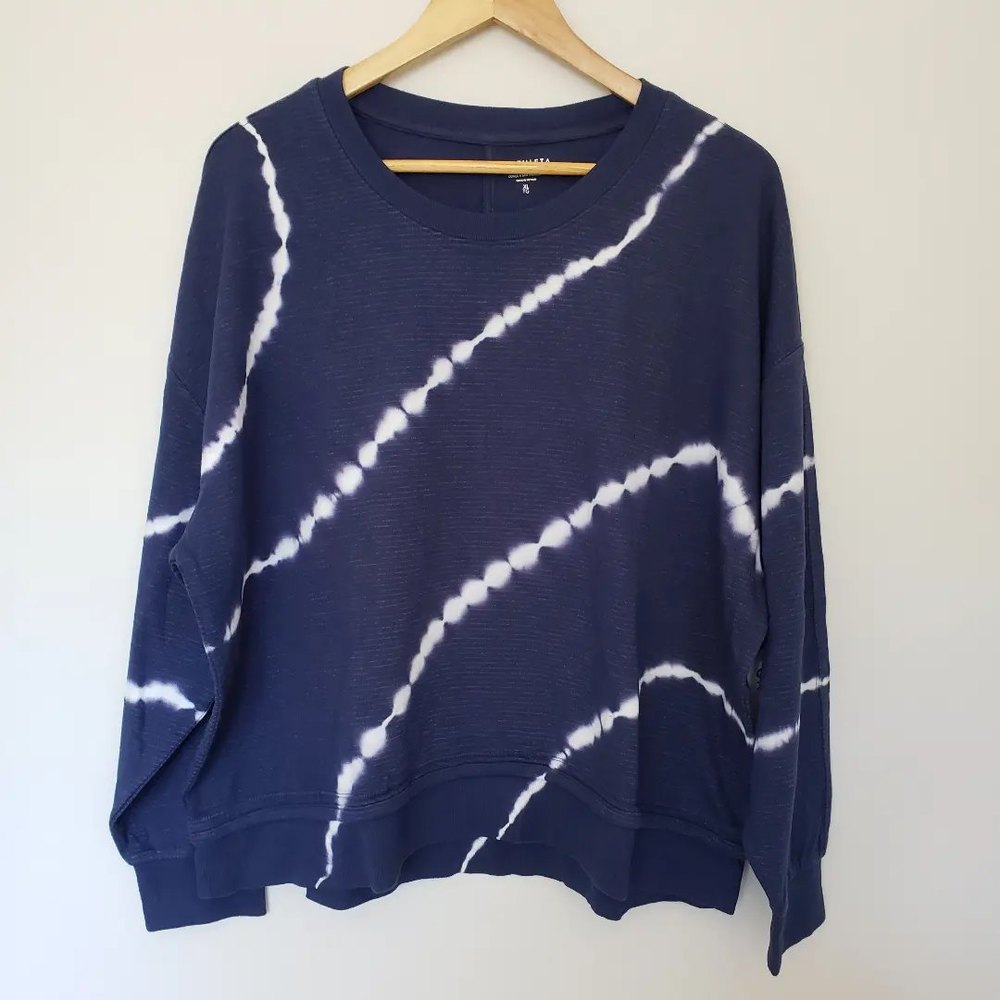 Athleta Womens' Sundown Sweatshirt 2.0 Blue XL